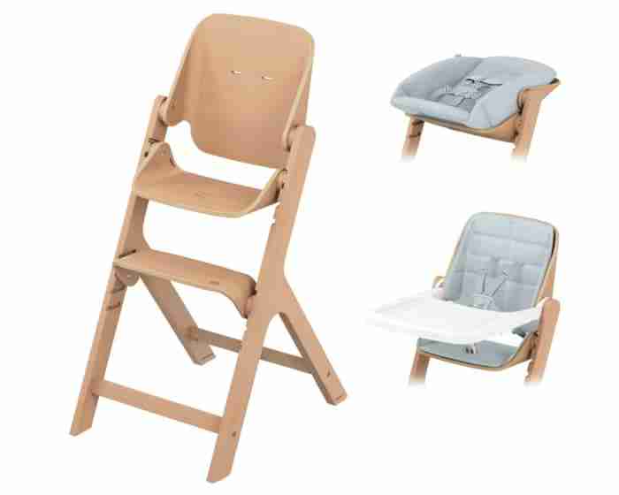 Nesta high chair with toddler kit + FREE Newborn Kit