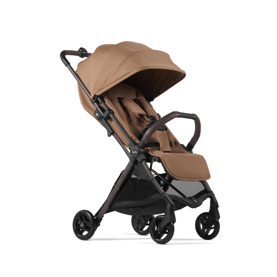 Silver Cross Jet 5 (Newborn Cabin Approved Stroller)- Cinnamon