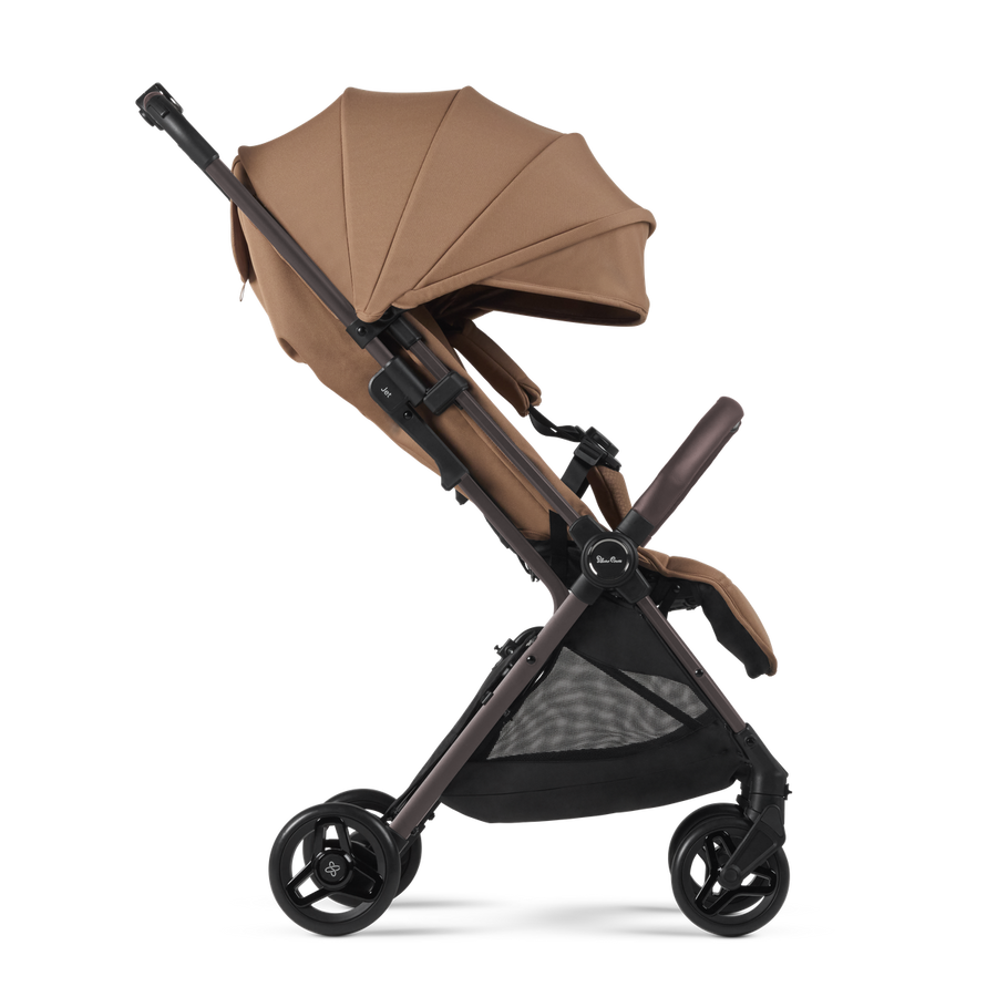 Silver Cross Jet 5 (Newborn Cabin Approved Stroller)- Cinnamon