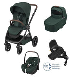 Maxi Cosi Oxford + Travel System: Oxford Stroller + Sense Carrycot + Pebble 360 Pro Car Seat + FamilyFix 360 Pro Slide Base