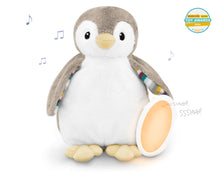 Load image into Gallery viewer, ZAZU Phoebe the Penguin Sound Machine W/ nightlight and voice recording