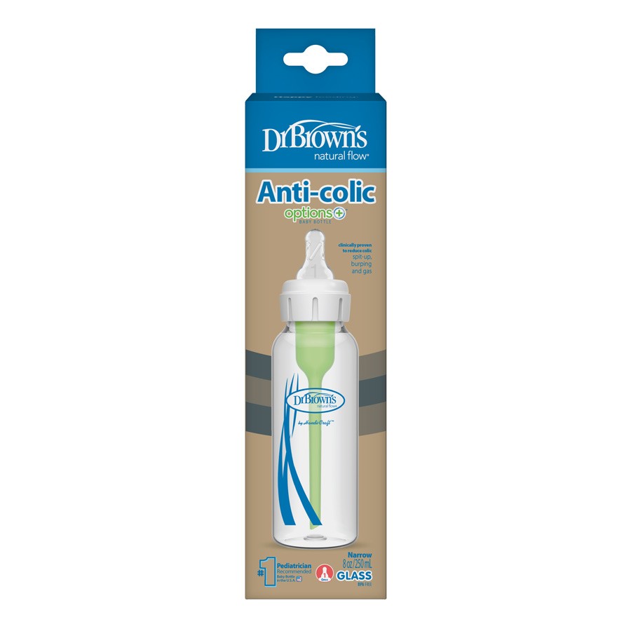 Glass anti colic baby bottles clearance