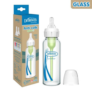 Dr. Brown’s Anti-Colic Options+™ Narrow Glass Baby Bottle 120ml