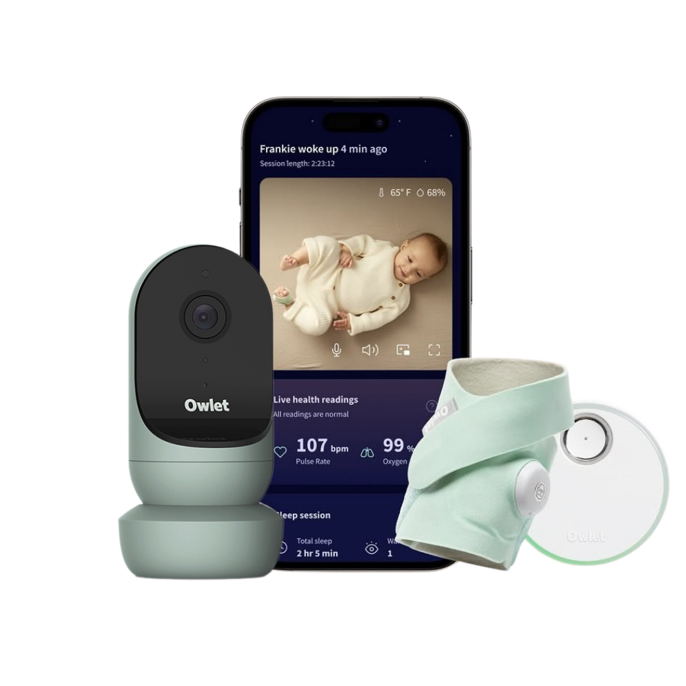 Owlet Dream Sock + FREE Cam 2 Worth R4999 Bundle - FDA-Cleared Baby Monitor