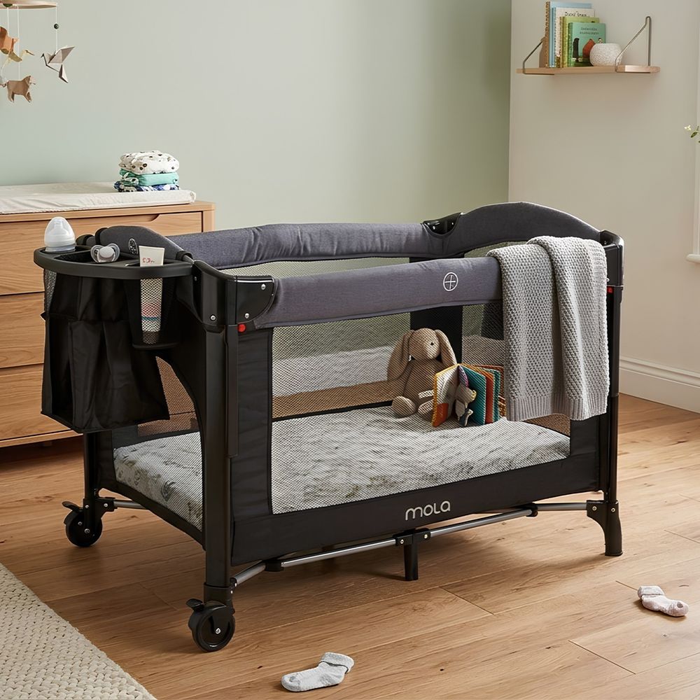 Mola Lala Nursery Co Sleeper Camp Cot