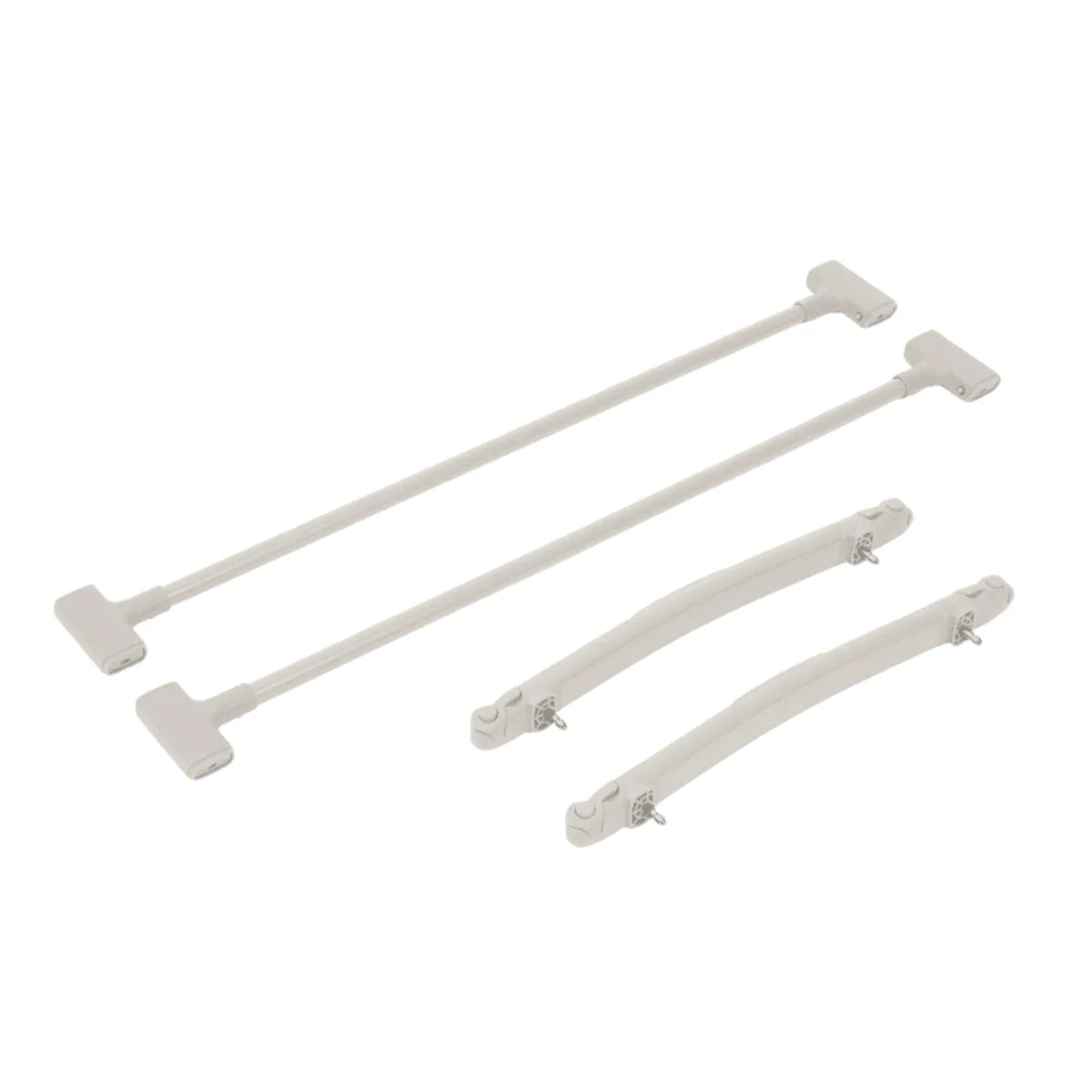 TUTTI BAMBINI COZEE XL BASSINET ACCESSORY PACK ROCKING & SUPPORT BARS WALNUT