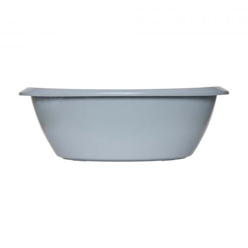 LUMA Baby Bath + Stand With Drain Tube -Iron Blue