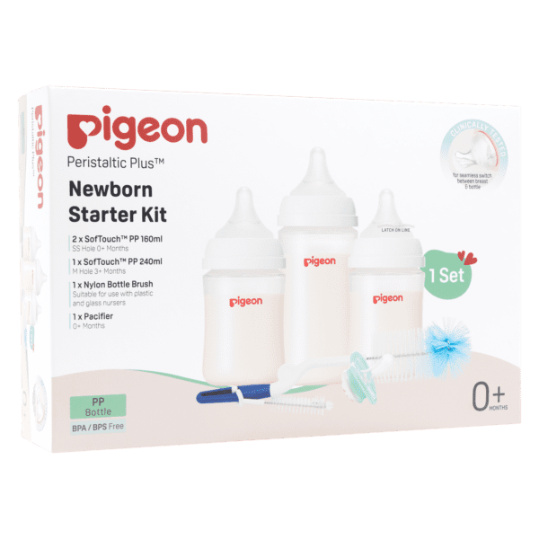 Pigeon newborn starter set (SofTouch)