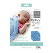 Load image into Gallery viewer, Snuggletime Snuggleroo 100% Bamboo Cellular Blanket