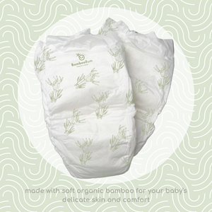 Bamboo Bum Disposable Diaper - Crawler - Size M/3 - 32 Nappies