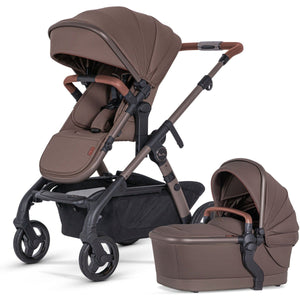 Silver Cross Wave 3 Single-to-Double Stroller-Caramel