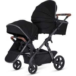 Silver Cross Wave 3 Single-to-Double Stroller-Licorice