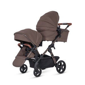 Silver Cross Wave 3 Single-to-Double Stroller-Caramel