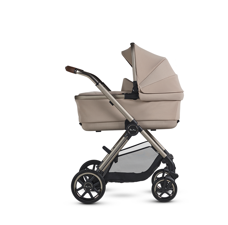 Silvercross Reef 2 Special Edition First Bed Folding Carry Cot - FRAPPE