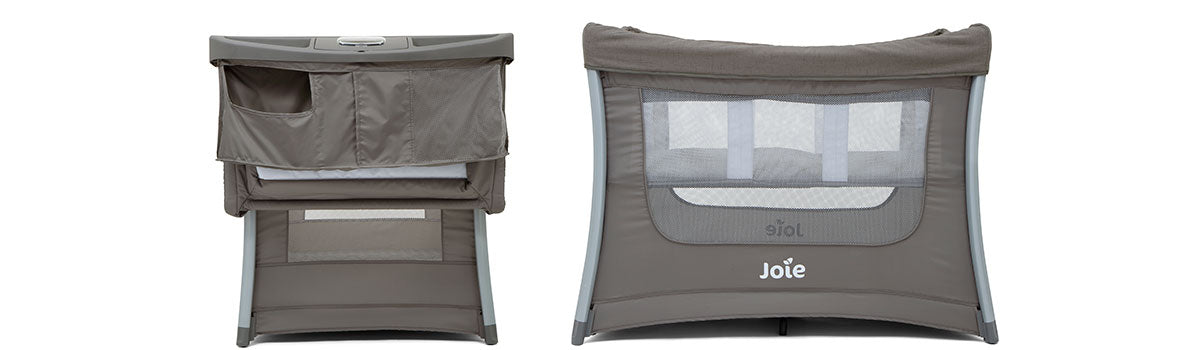 Joie Illusion Camp Cot-Nickel