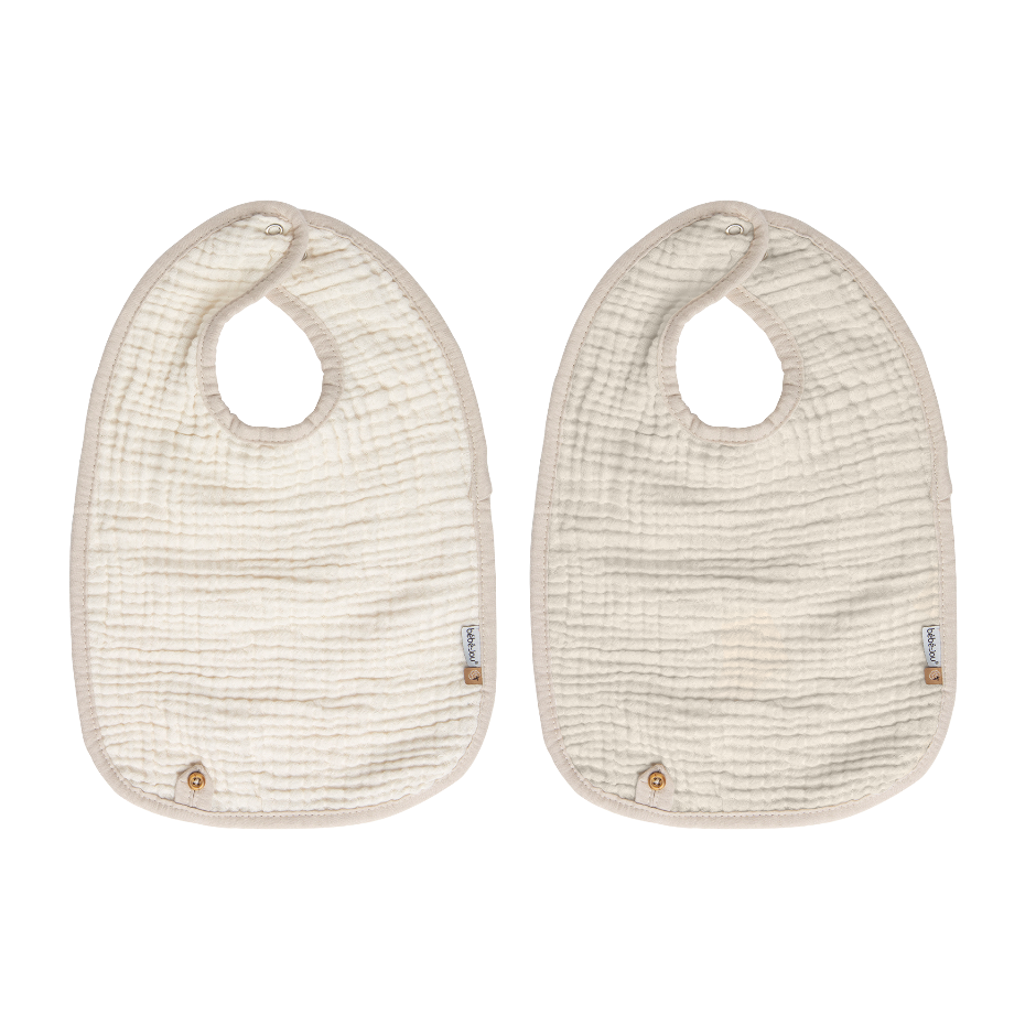 Bebejou Bib 2 pcs-Assorted Colours