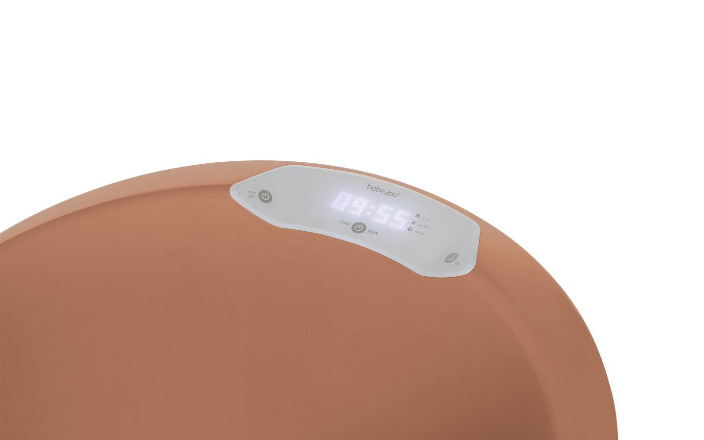 Bebejou Sense Edition Bath + Stand -Copper(Built in Digital Thermometer)