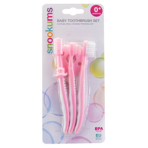 Snookums Infant Toothbrush Set 3PC