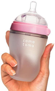 Comotomo natural feel bottle 250ML -TWIN PACK - PINK