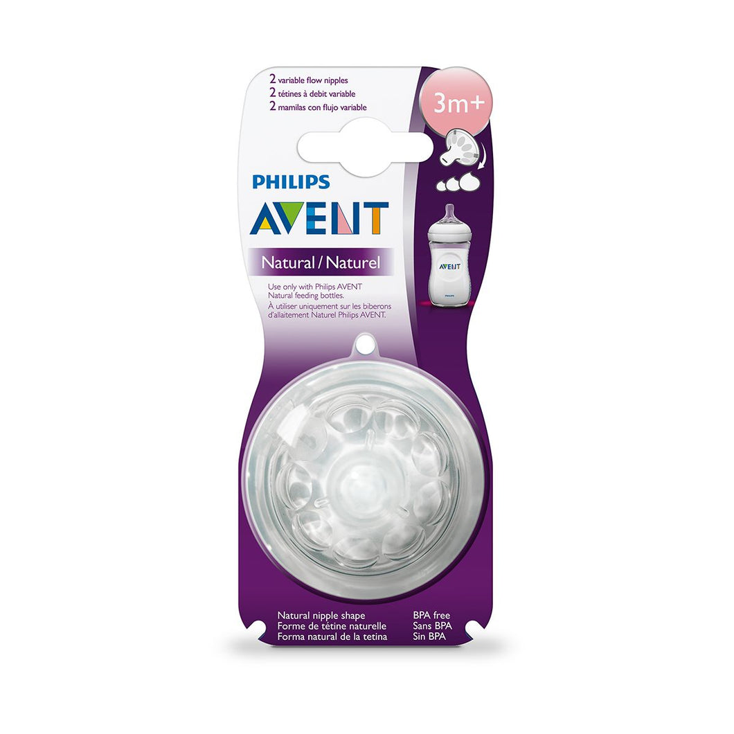 Avent Teat Natural Variable Flow 3m