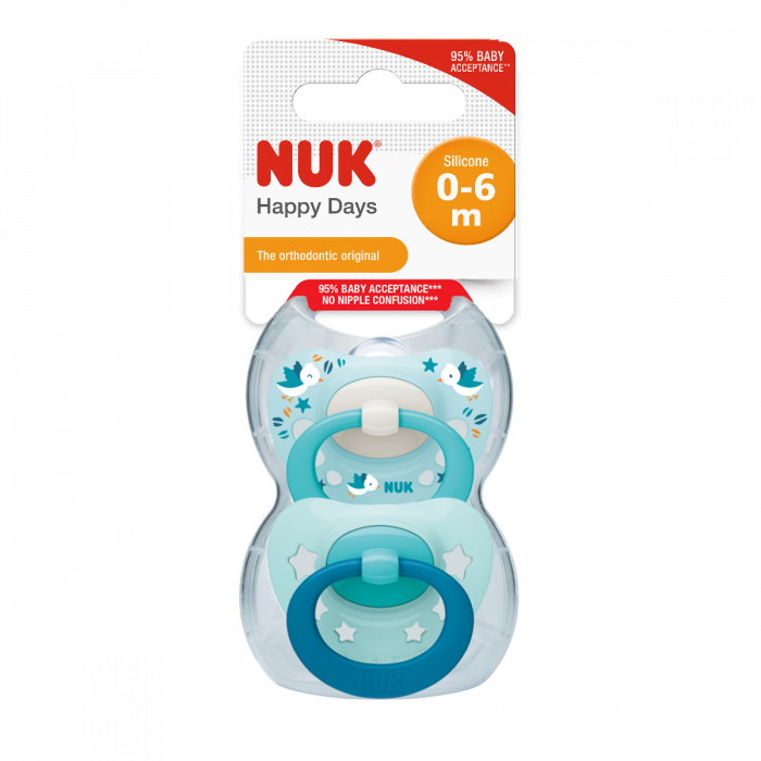 NUK Silicone Happy Days Soother