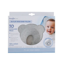 Load image into Gallery viewer, Snuggletime 3D Flat Head Baby Pillow