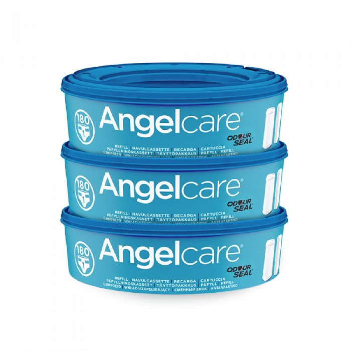 Angelcare 3 Pack Nappy Bin Refill