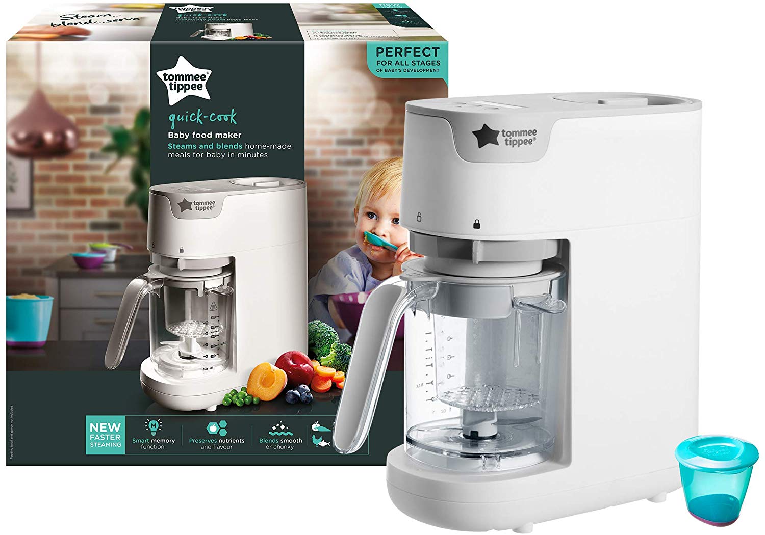 Tommee Tippee Quick Cook Steamer & Blender