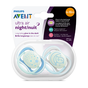 Avent Soother 6-18M Night