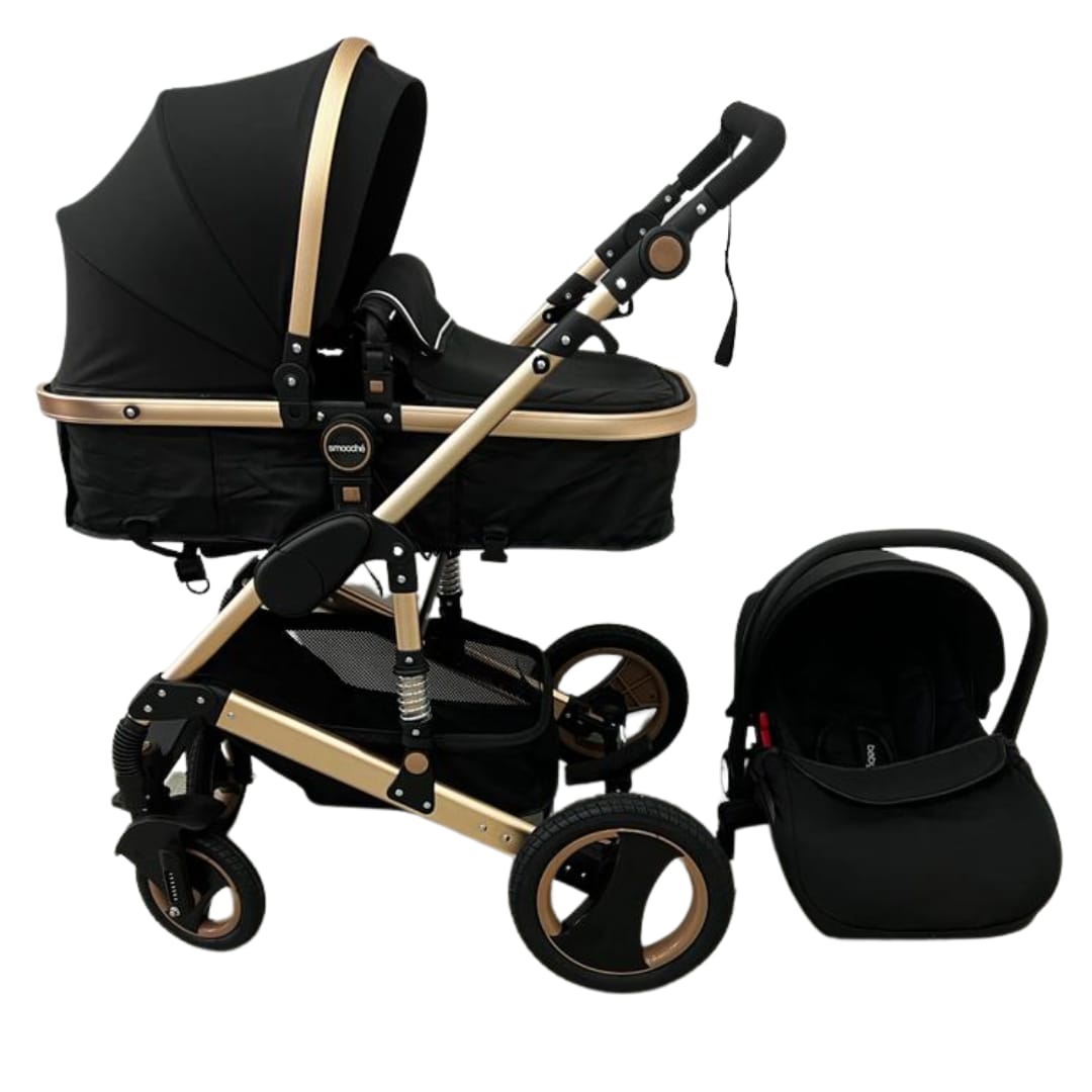 Smooche Star 3 in 1 Travel System BLACK