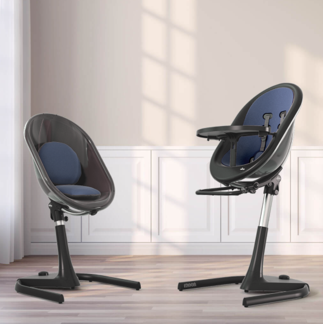 MIMA MOON HIGH CHAIR BLACK – A-Zee Babys World - Main Image