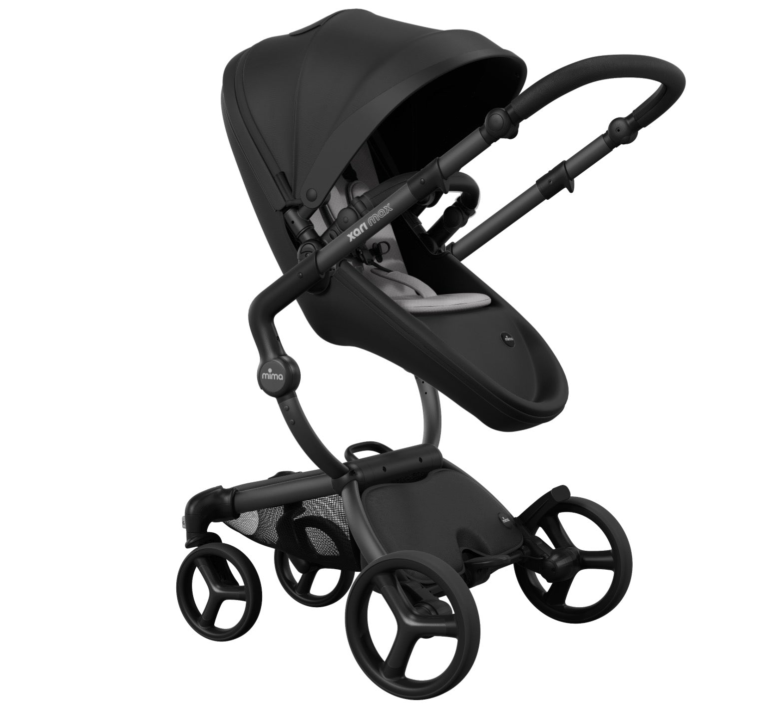 mima pram black