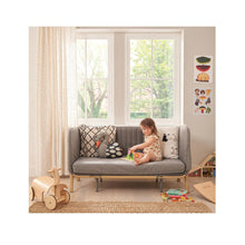 Load image into Gallery viewer, TUTTI BAMBINI Cozee XL Junior Bed &amp; Sofa Expansion Pack -Oak/Charcoal