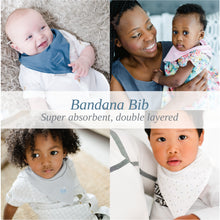 Load image into Gallery viewer, Baby Sense Bandana Bib Set