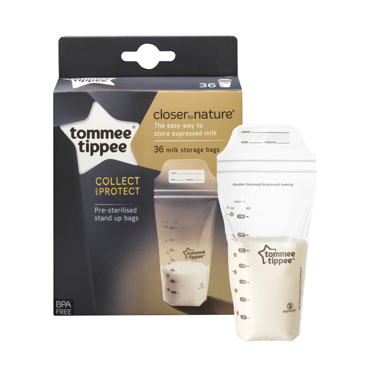 Tommee Tippee milk storage bags