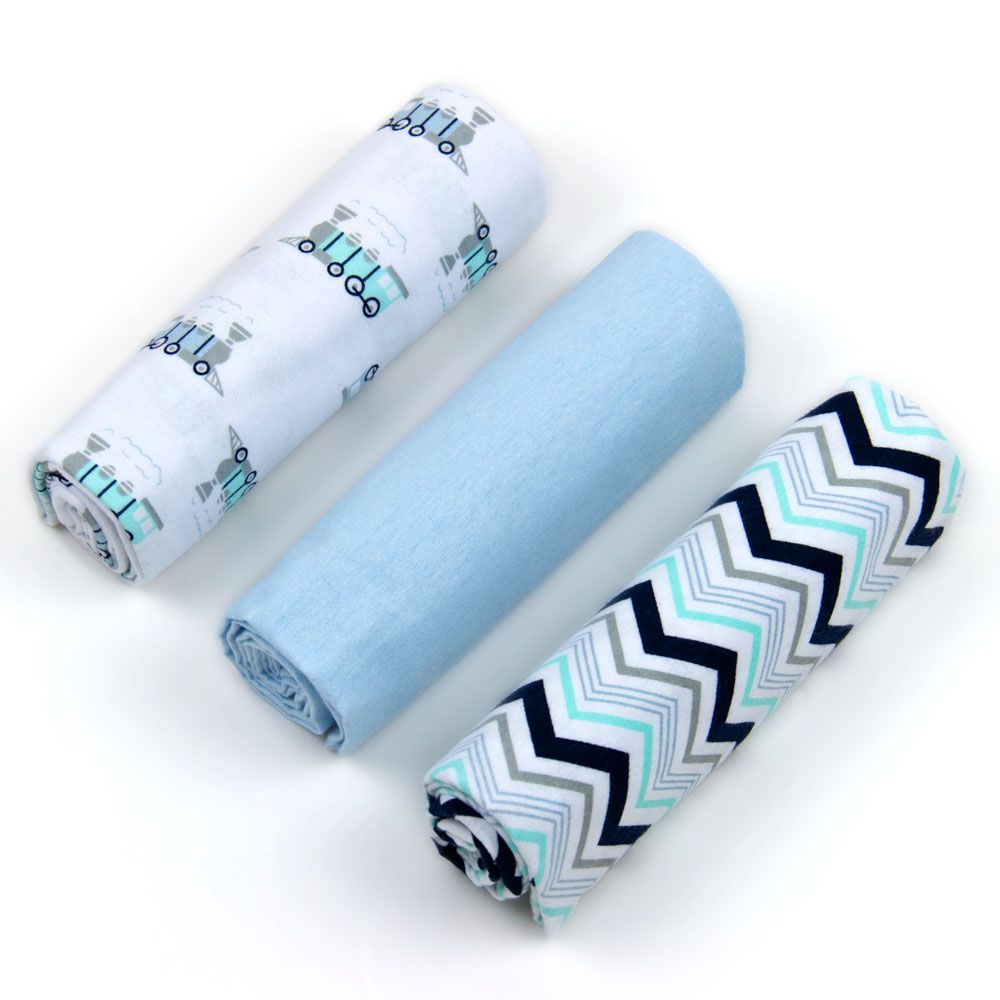 Mothers Choice 100% Cotton 3 Pack Baby Flannel Receiver – A-Zee
