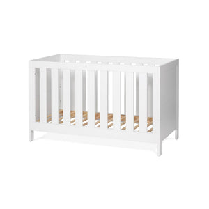 Silver Cross Finchley 3-piece Nursery Set with Convertible Cot Bed, Dresser and Wardrobe - White