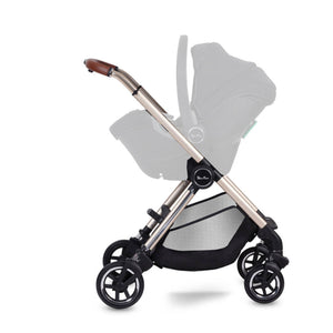 Silver Cross Dune + Compact Folding Carrycot - Stone